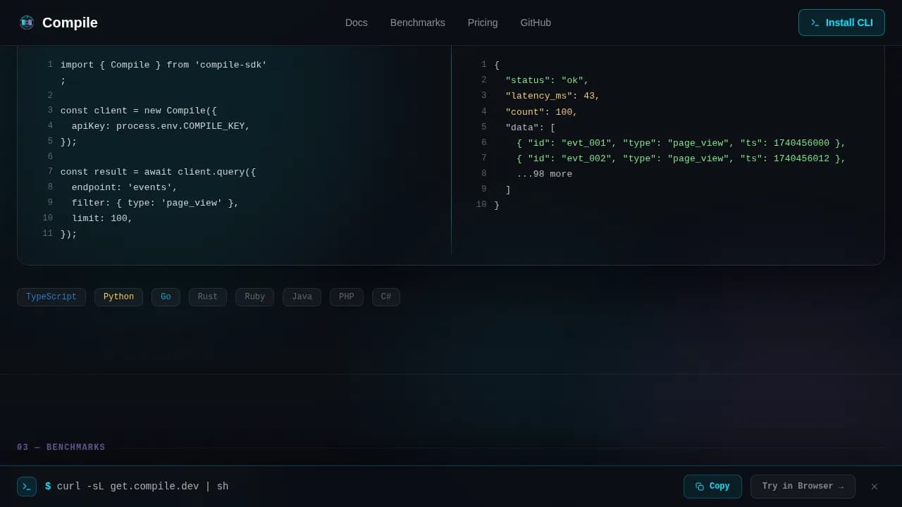 DevTools Startup Professional Website Template