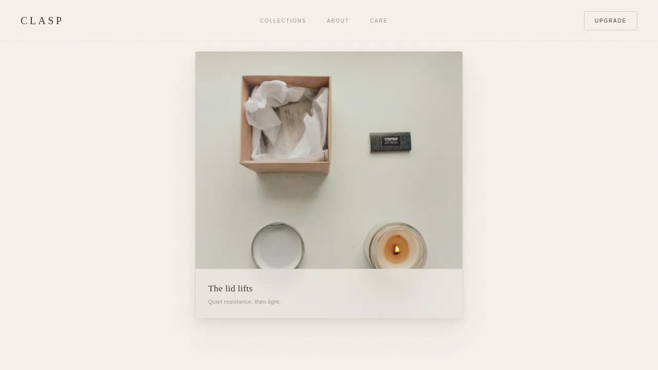 Specialist Classic Fashion Pricing & Packages Website Template