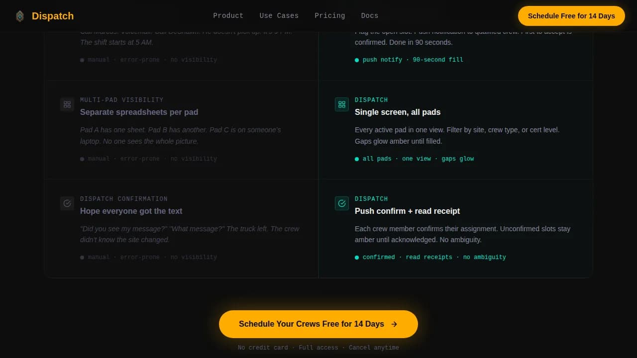 Construction Software & SaaS Comparison Website Template