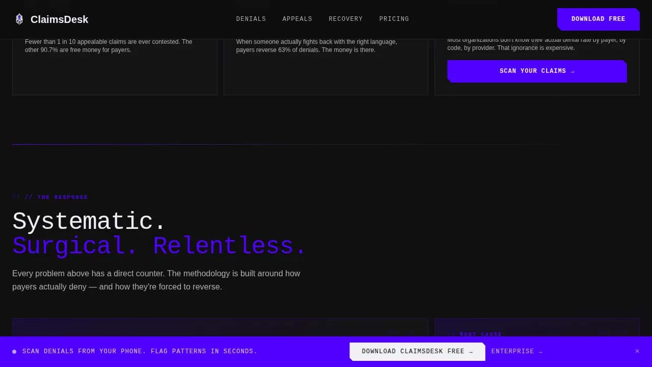 Consulting Firm Software Reviews & Social Proof Website Template