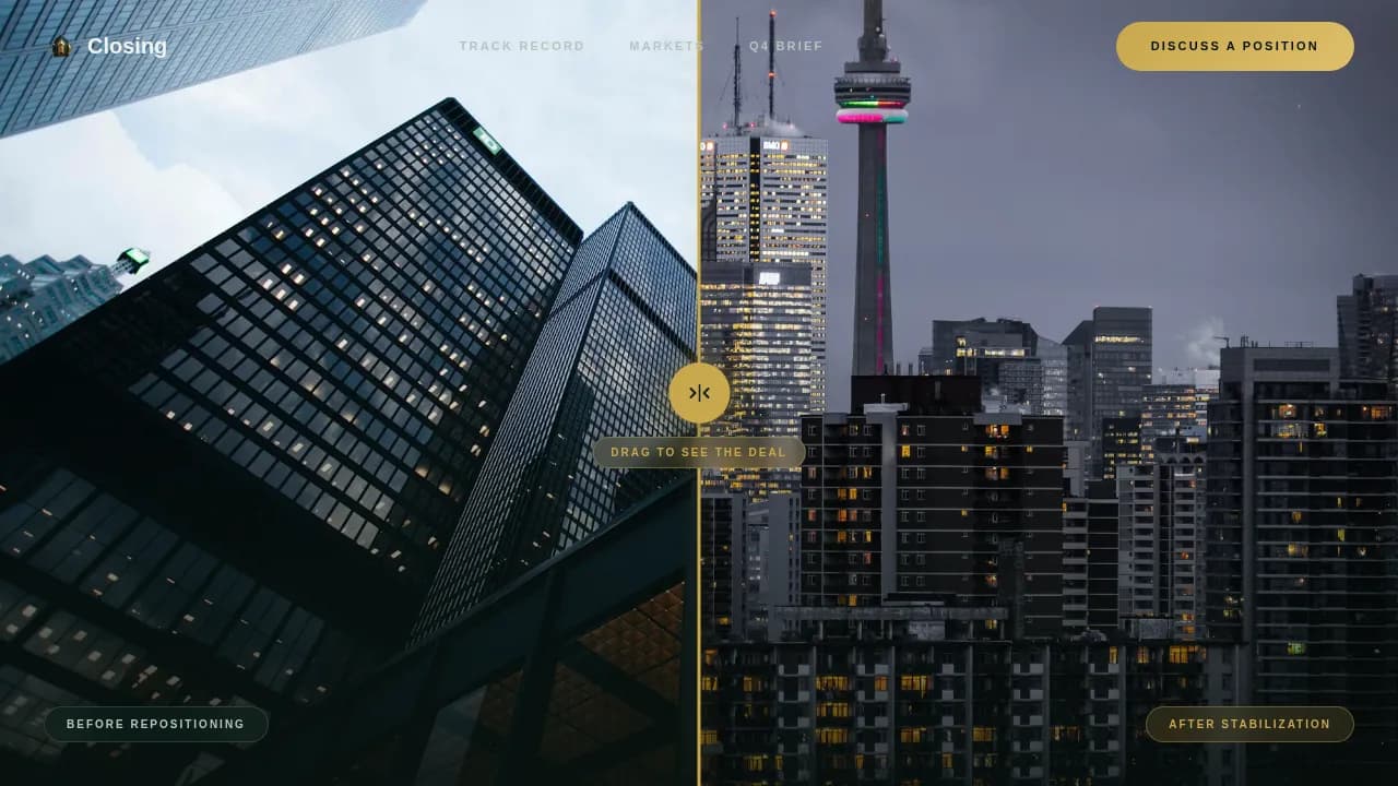 Real Estate Agency & Brokerage Portfolio Website Template
