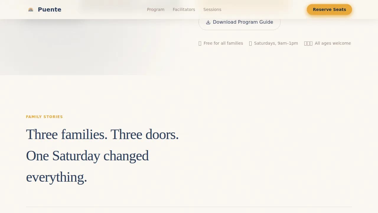 Immigrant & Refugee Support Patient Education Website Template