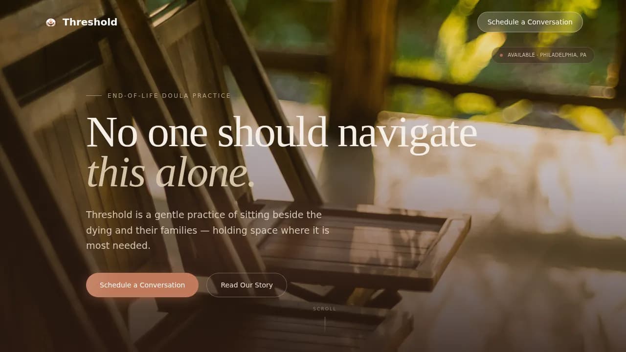 Funeral Booking Website Template