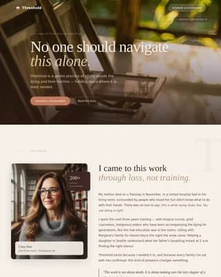 Funeral Booking Website Template