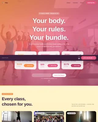 LGBTQ+-Owned Business Portfolio & Case Study Website Template