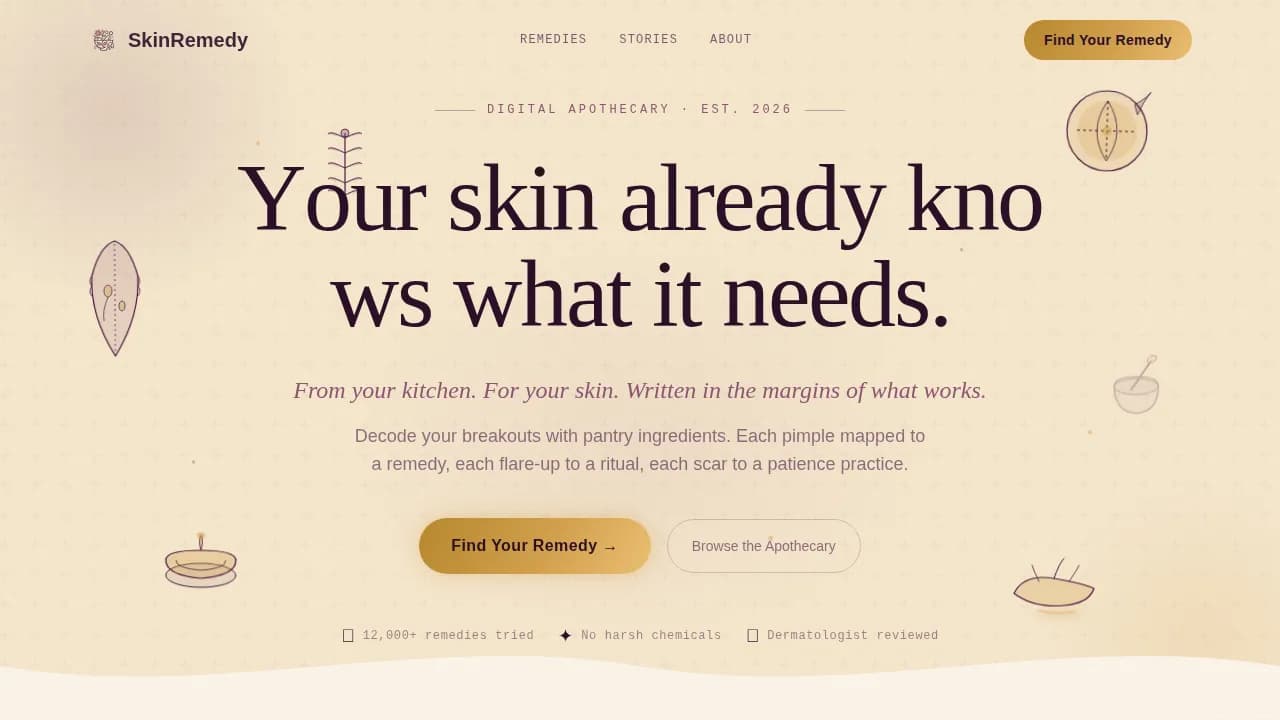Inclusive Beauty & Skincare Professional Website Template
