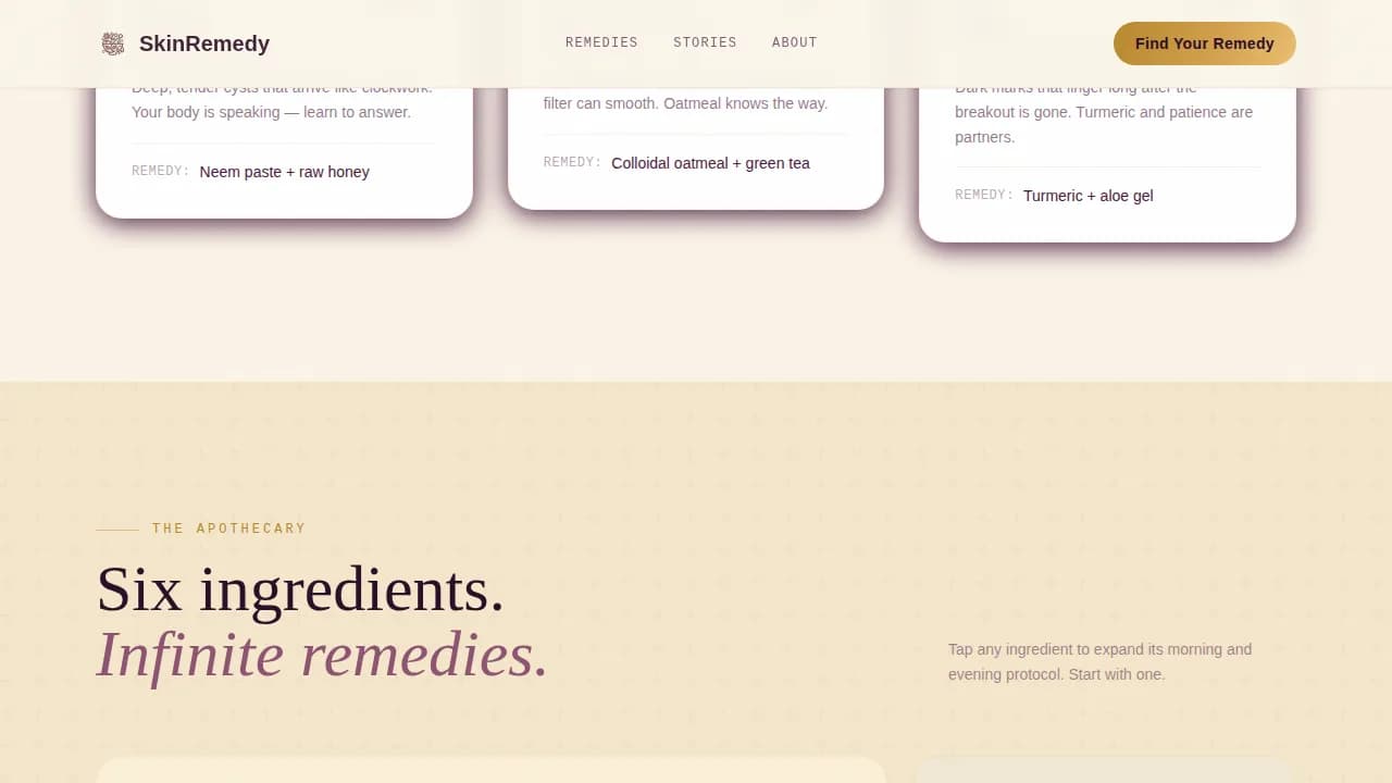 Inclusive Beauty & Skincare Professional Website Template