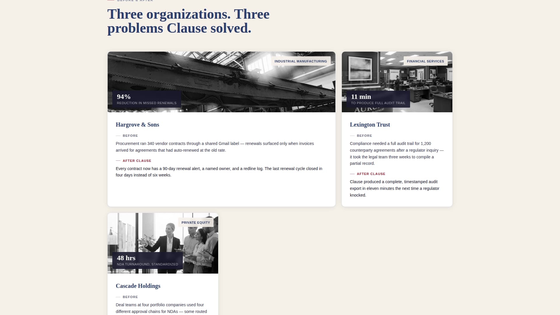 Specialist LegalTech & Compliance Software Reviews & Social Proof Website Template