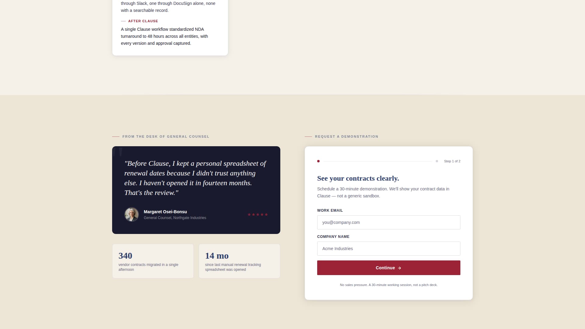 Specialist LegalTech & Compliance Software Reviews & Social Proof Website Template