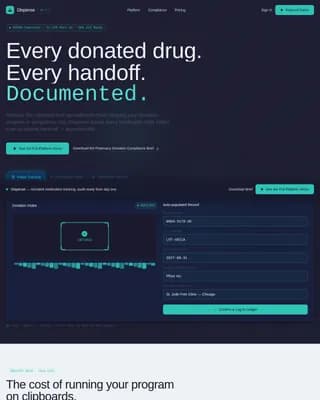 Specialist Pharmacy Software Appointment Booking Website Template