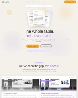 Disability-Owned Business Comparison Website Template