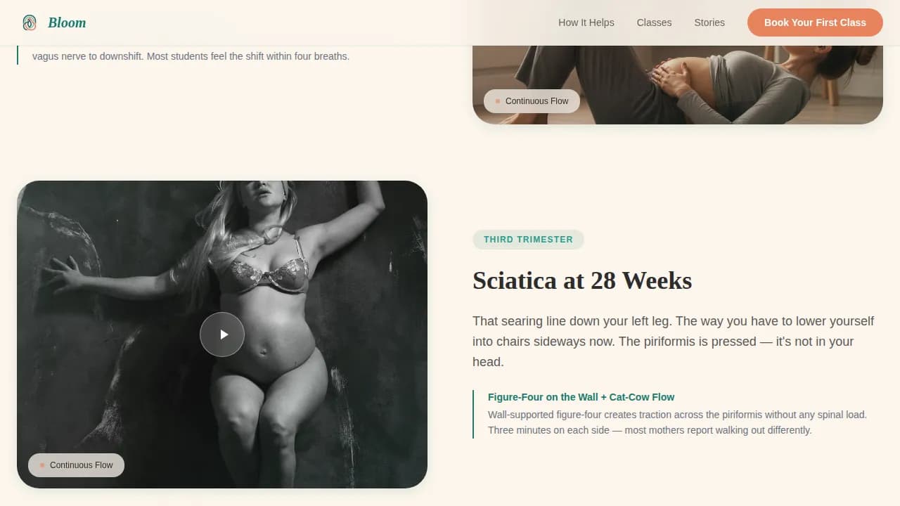Specialist Wellness Modalities Appointment Booking Website Template