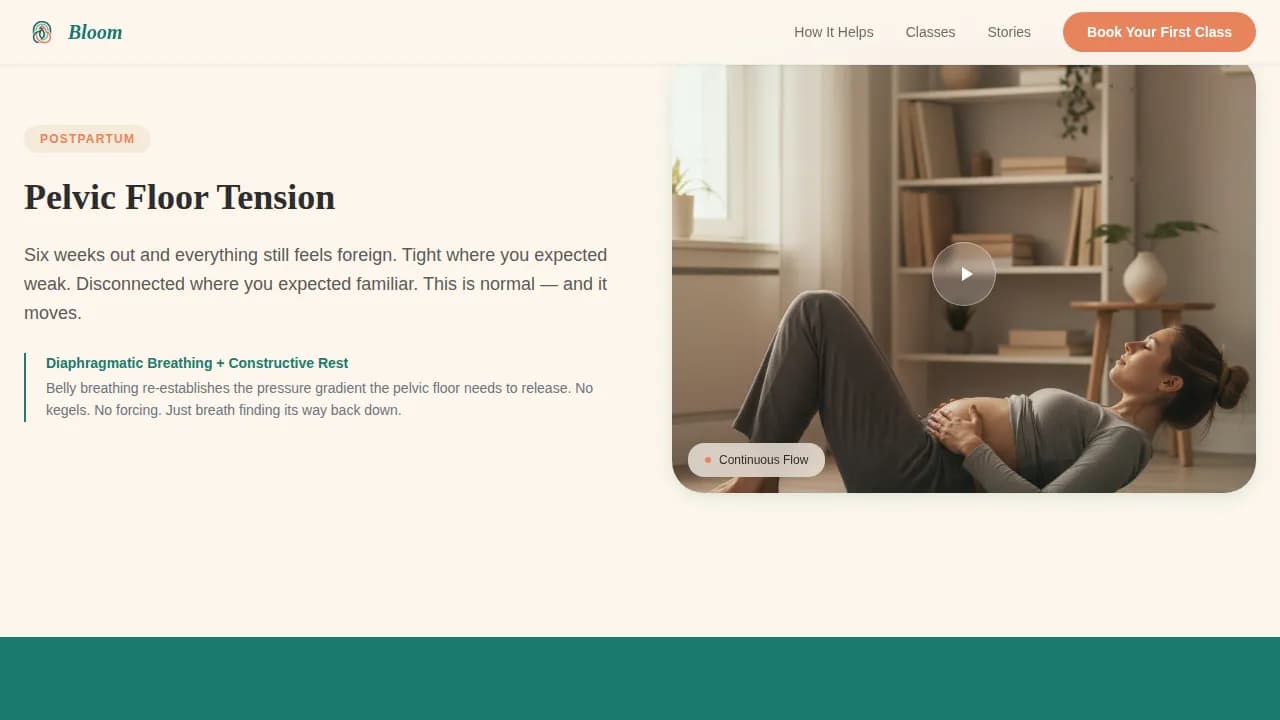Specialist Wellness Modalities Appointment Booking Website Template