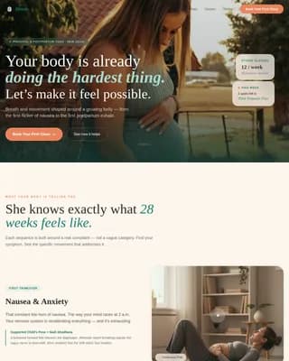 Specialist Wellness Modalities Appointment Booking Website Template