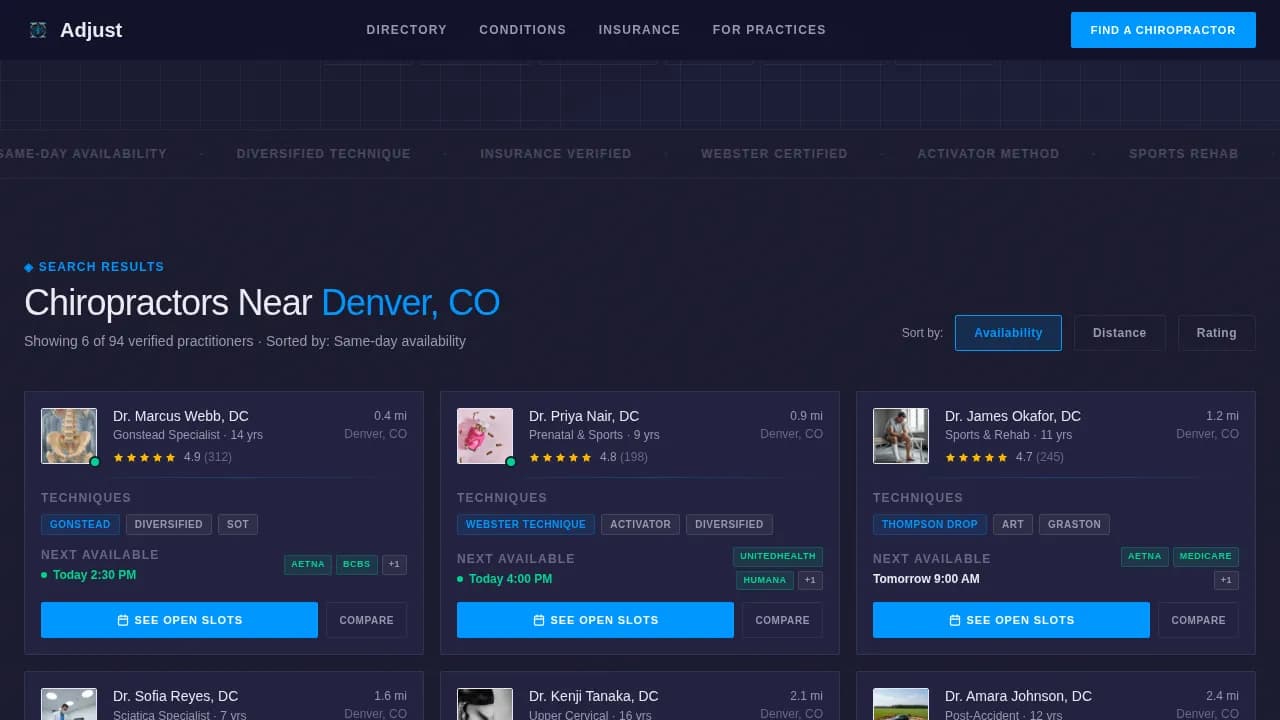 Complete Directory & Marketplace Platforms Appointment Booking Website Template