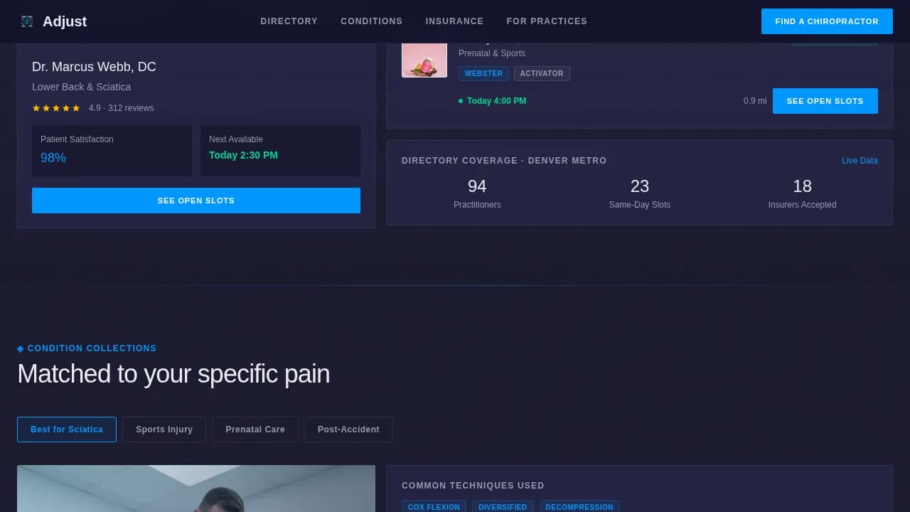Complete Directory & Marketplace Platforms Appointment Booking Website Template