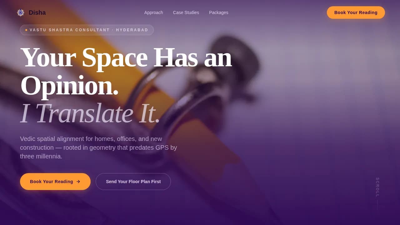 Specialist Acoustic & Specialty Design Appointment Booking Website Template