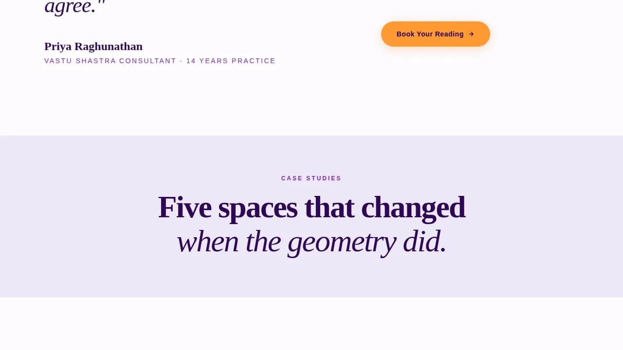 Specialist Acoustic & Specialty Design Appointment Booking Website Template