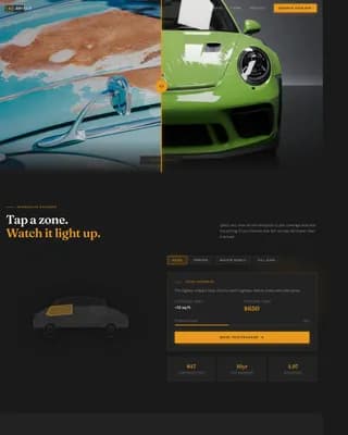 Shield — Protective Automotive Coating Landing Page Template