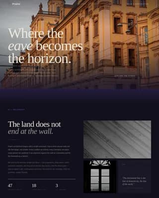 Prairie Style Architecture Appointment Booking Website Template