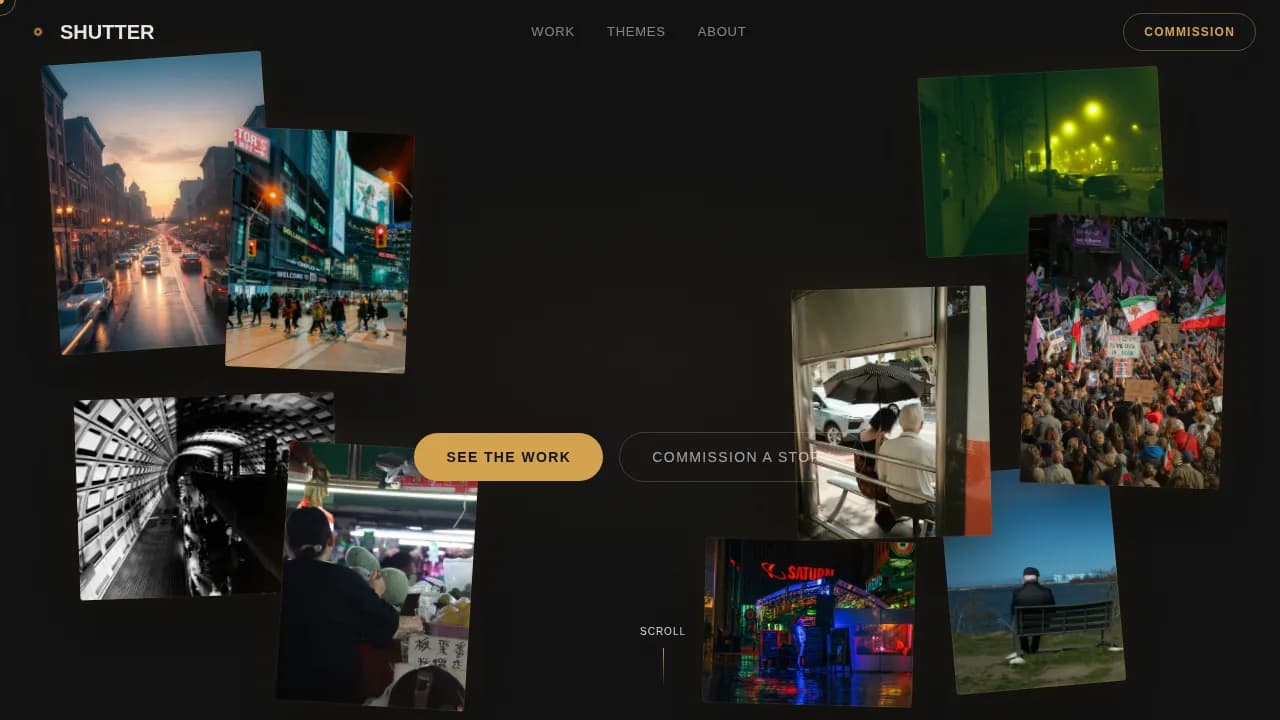 Photography Portfolio Blog & Content Website Template