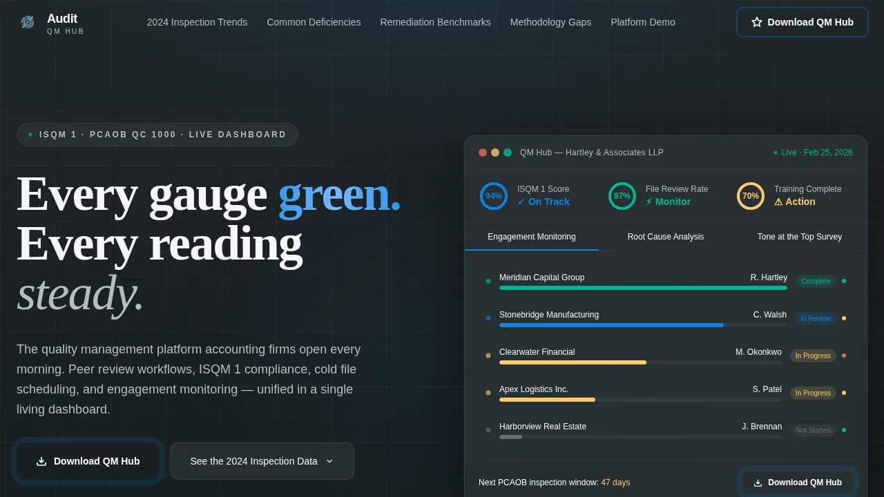 Advanced Accounting Firm Software Professional Website Template