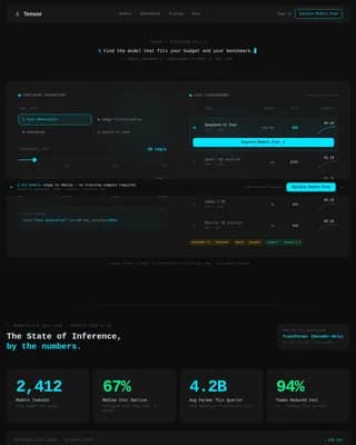 Advanced AI & Machine Learning Cost Estimator Website Template