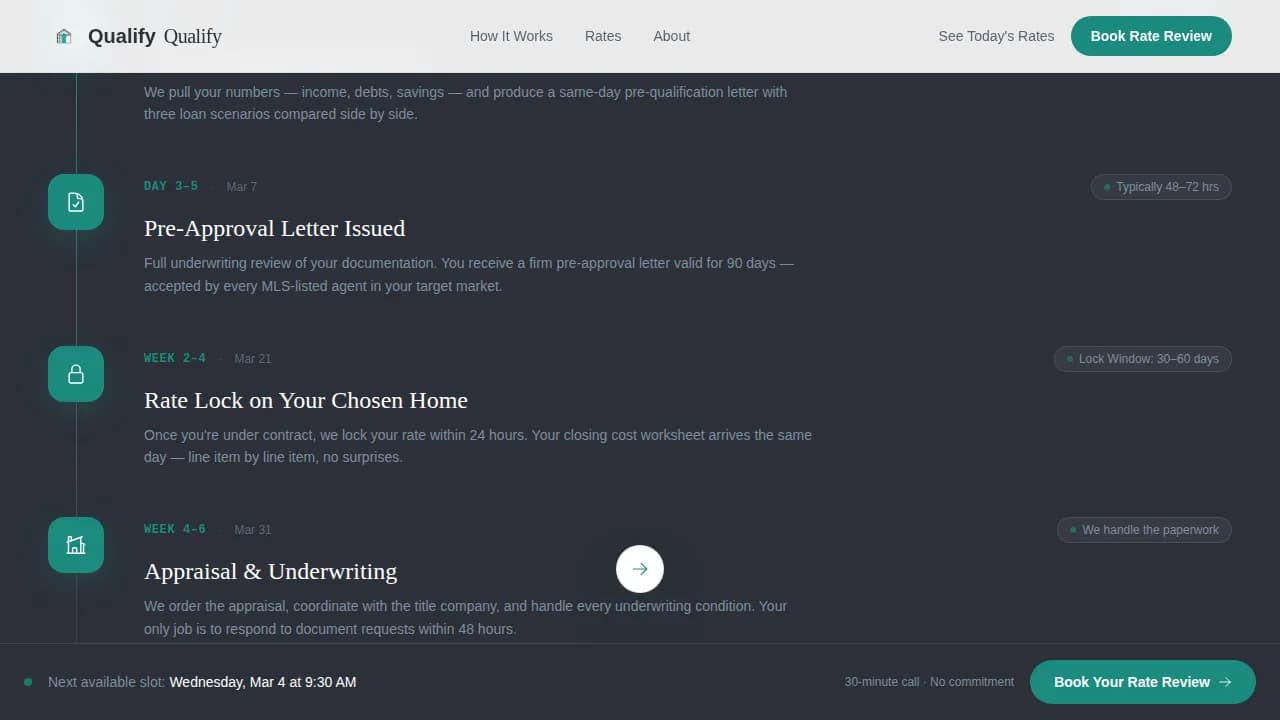 Single Family Home Real Estate Professional Website Template
