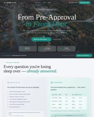 Single Family Home Real Estate Professional Website Template