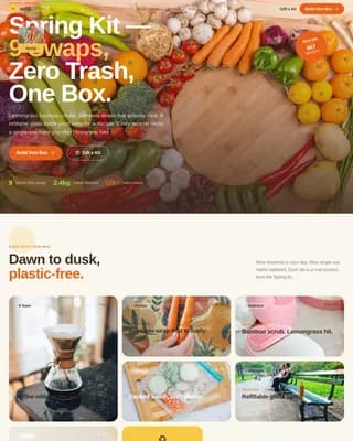 Advanced Subscription Box Services Comparison Website Template