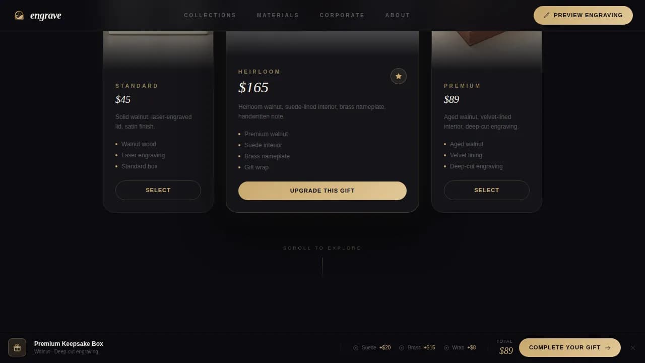 Expert Gift & Specialty Store Professional Website Template