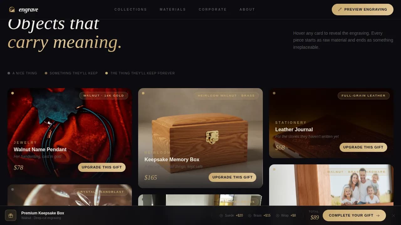 Expert Gift & Specialty Store Professional Website Template
