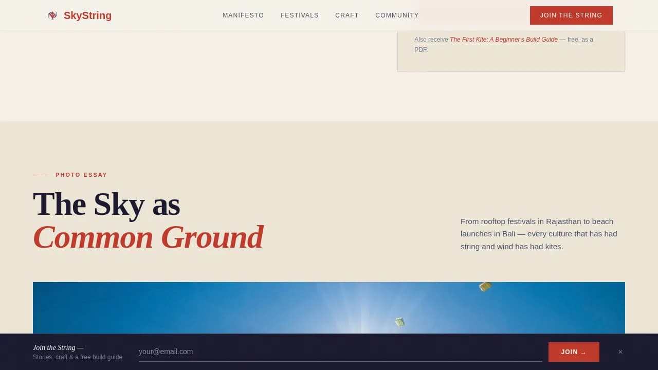 Hobby & Passion Content Blog & Content Website Template