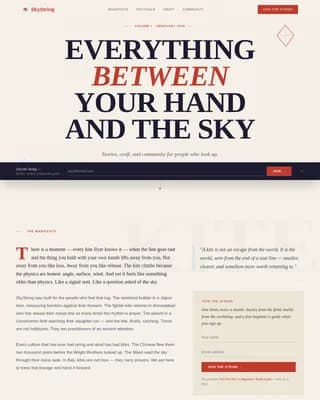 Hobby & Passion Content Blog & Content Website Template
