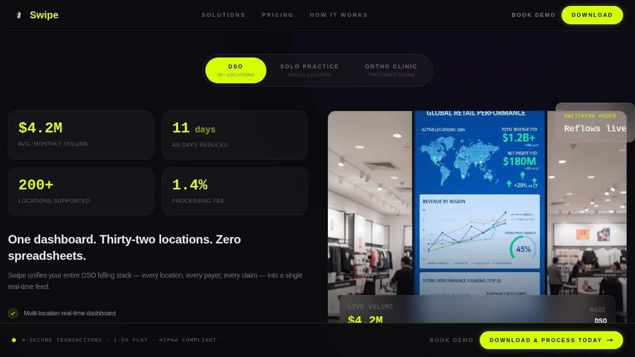 Dental Software Professional Website Template