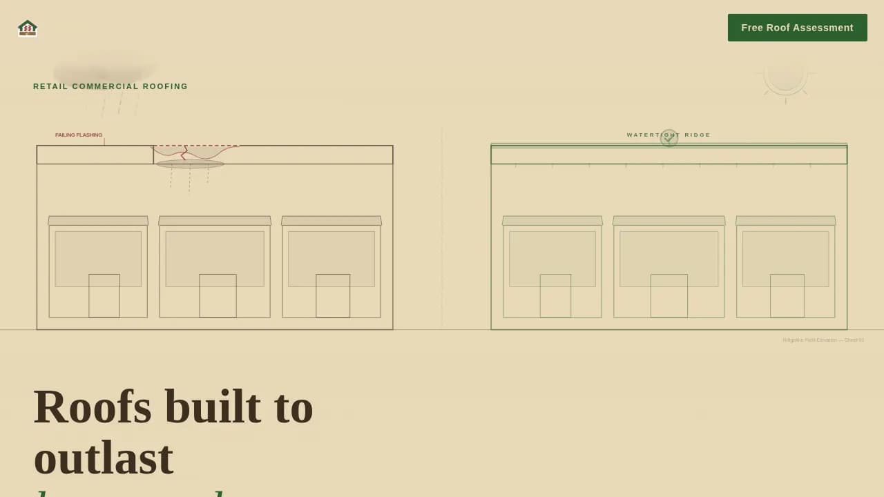 Expert Retail Store Construction Professional Website Template