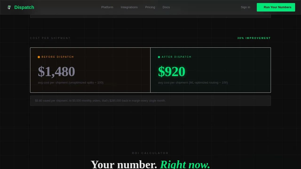 Specialist Retail Software Cost Estimator Website Template