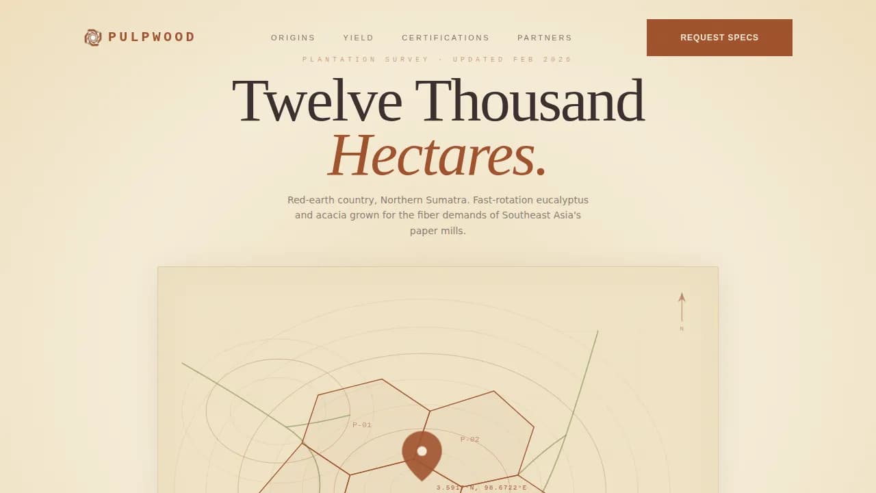 Expert Forestry & Timber Professional Website Template