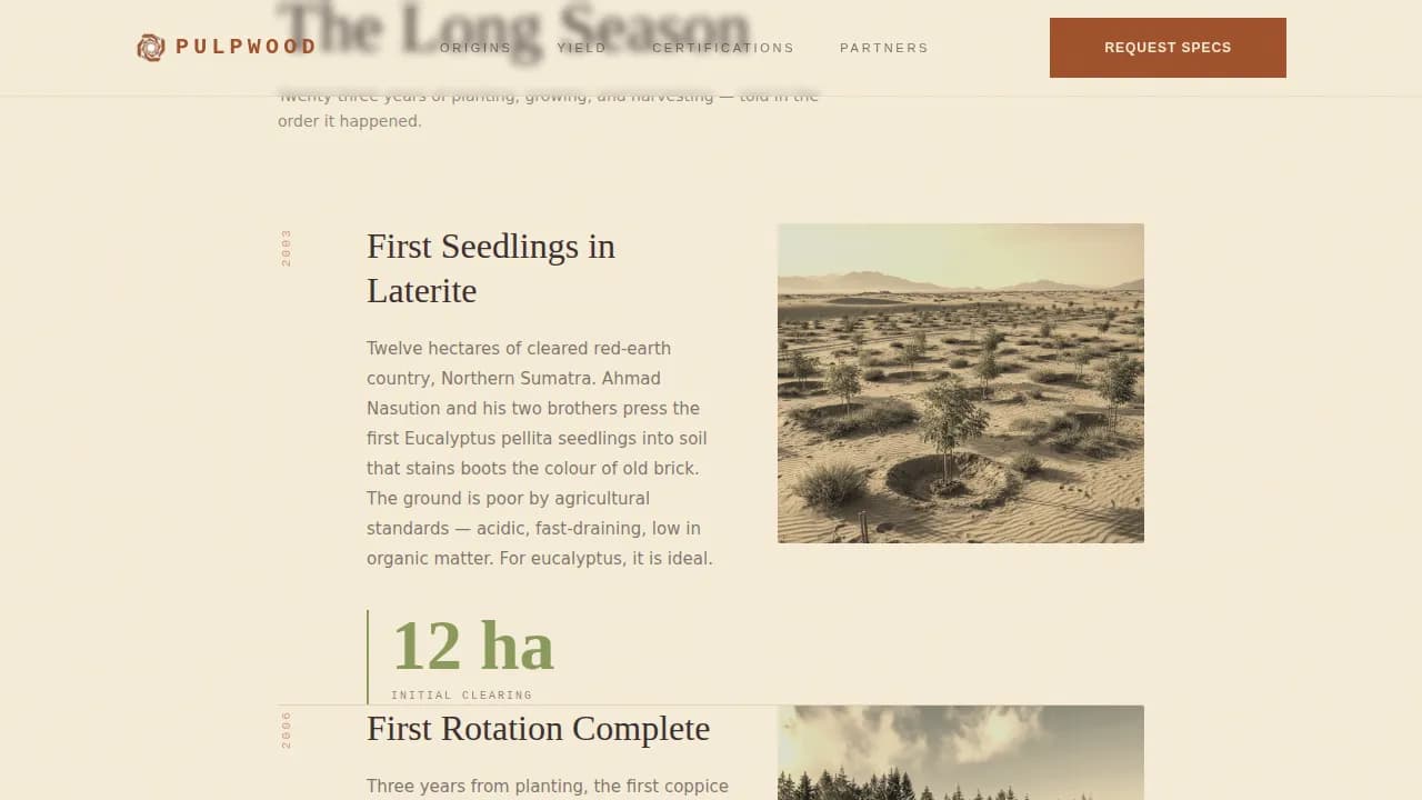 Expert Forestry & Timber Professional Website Template