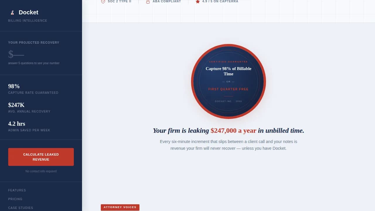 Advanced LegalTech & Compliance Software Reviews & Social Proof Website Template