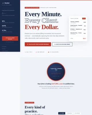 Advanced LegalTech & Compliance Software Reviews & Social Proof Website Template