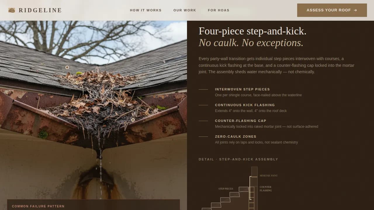 Specialist Townhouse & Condo Construction Appointment Booking Website Template