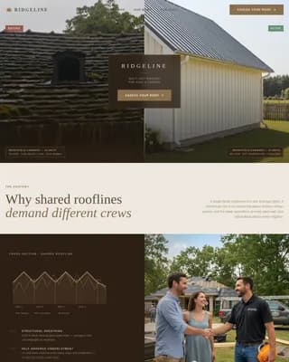 Specialist Townhouse & Condo Construction Appointment Booking Website Template