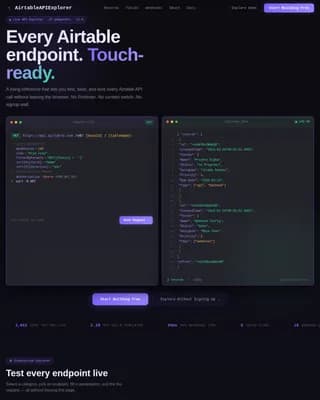 No-Code Platform Documentation Specialist Professional Website Template