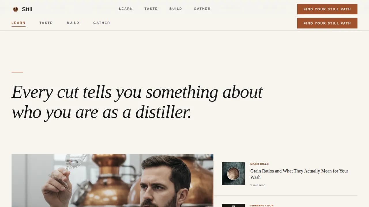Hobby & Passion Content Blog & Content Website Template