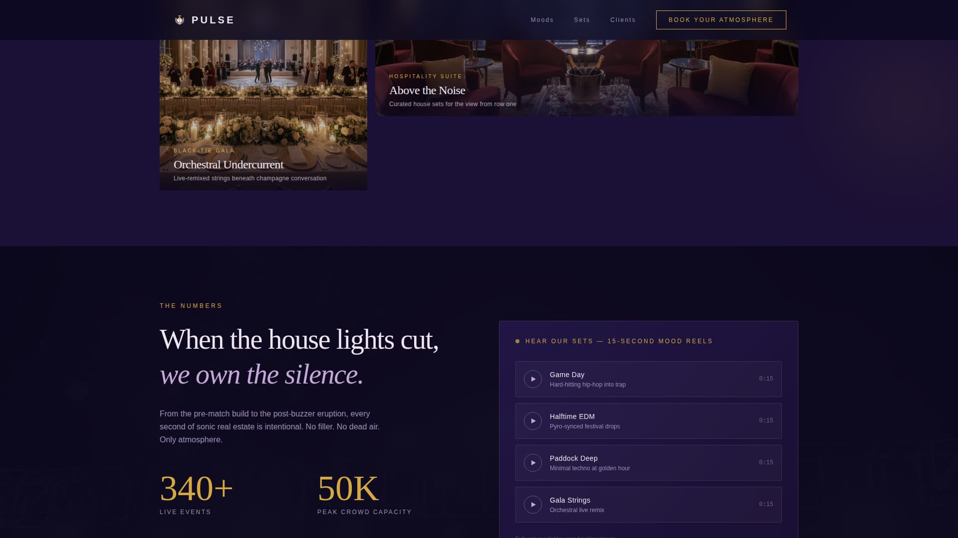 Sports Event Event Booking Website Template