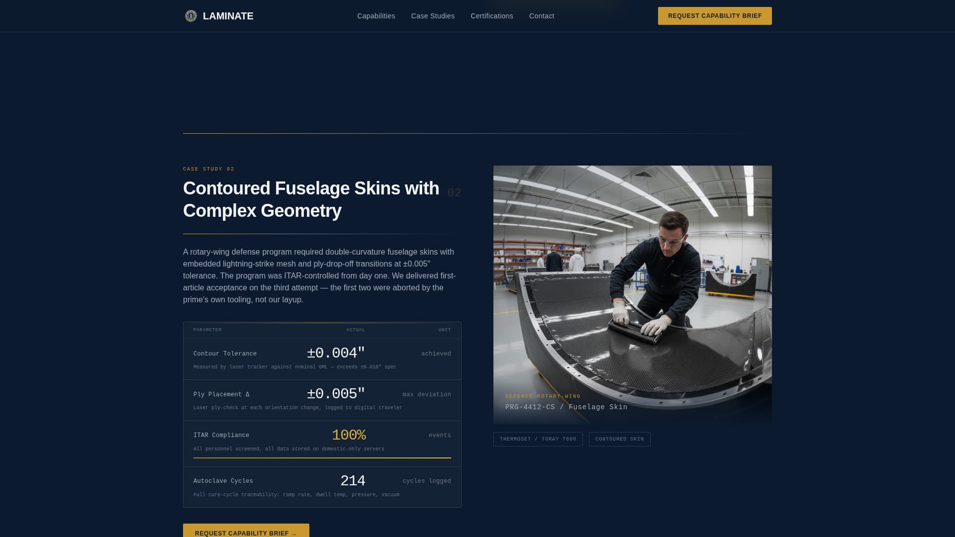 Manufacturing Processes Portfolio Website Template