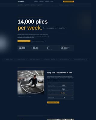 Manufacturing Processes Portfolio Website Template