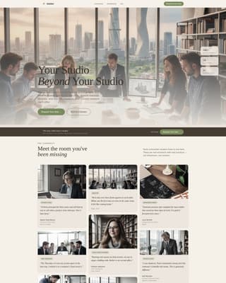Architects Community Professional Website Template