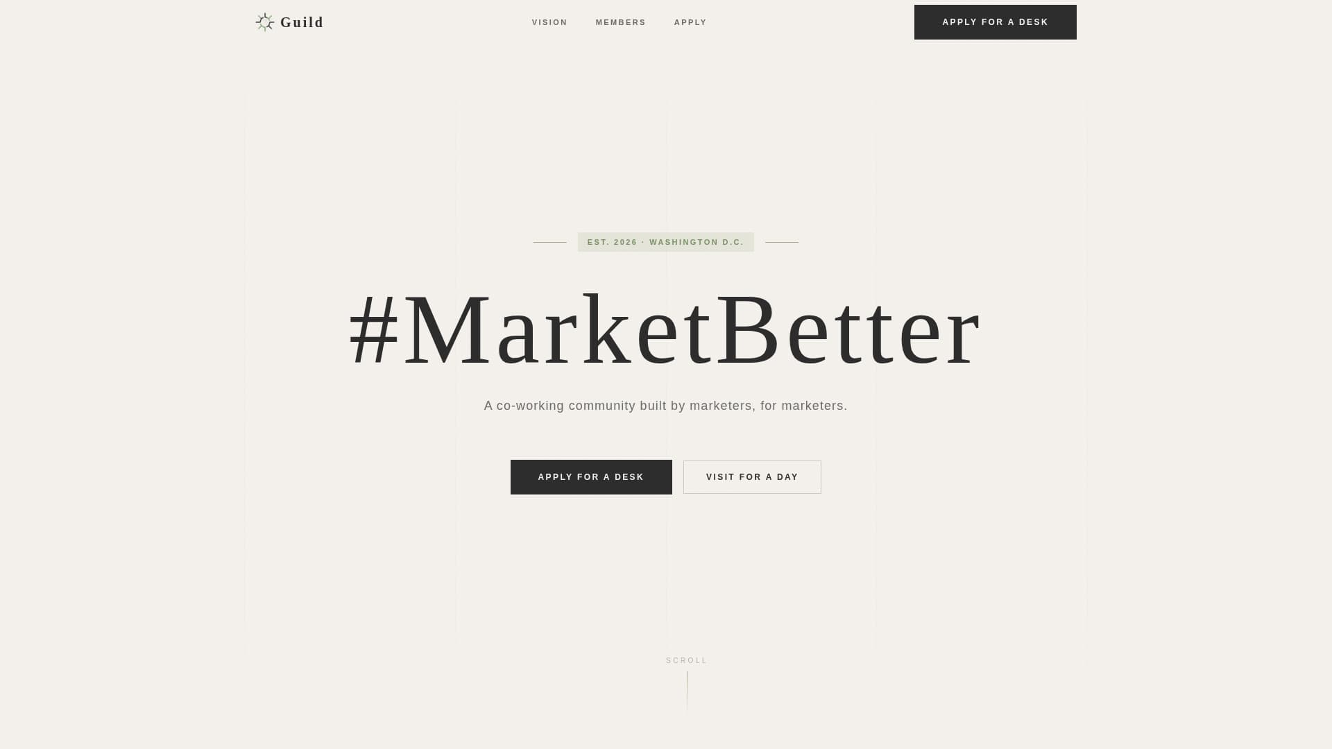 Marketing Professionals Community Professional Website Template